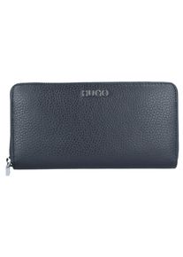 Hugo, Damen Geldbörse 'Mayfair', Schwarz / Silber