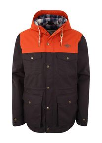 PICTURE Organic Clothing, Herren Winterjacke 'JACK', Orange / Schwarz