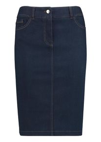 Gerry Weber, Damen Jeansrock, Dunkelblau