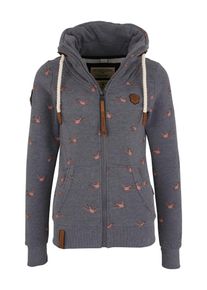 Naketano, Damen Sweatjacke, Violettblau / Rosa
