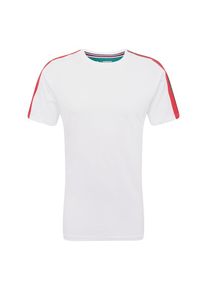 Jack & Jones JACK & JONES, Herren Shirt 'CALVIN', Petrol / Hellrot / Wei&szlig;