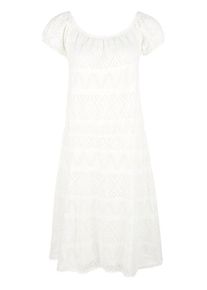 s.Oliver RED LABEL, Damen Sommerkleid, Weiß