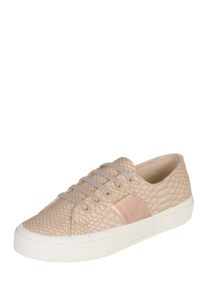 Superga, Damen Sneakers 'Pusnakew' mit Animal-Optik, Rosegold / Puder