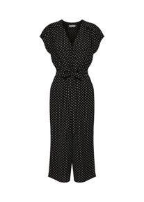 Soaked in Luxury, Damen Overall 'SL Mila Jumpsuit', Schwarz / Wei&szlig;
