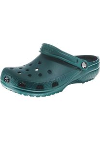 Crocs, Damen Clogs 'Classic W', Grau / Dunkelgrün / Schwarz