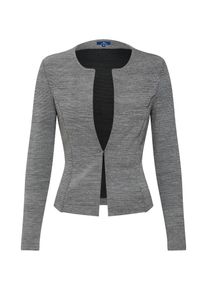 Tom Tailor, Damen Blazer 'Ottoman', Graumeliert