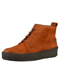 Shabbies Amsterdam, Damen Stiefelette, Orange / Schwarz