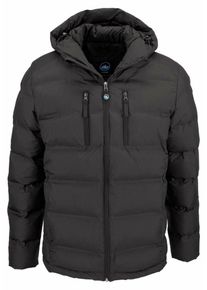 Polarino, Herren Steppjacke, Schwarz