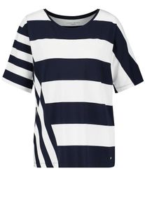 Gerry Weber, Damen T-Shirt, Blau / Weiß