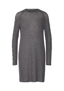 Véro Moda VERO MODA, Damen Strickkleid, Dunkelgrau