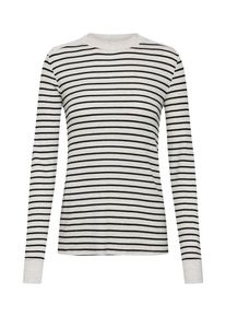 GAP, Damen Shirt, Creme / Schwarz / Perlweiß