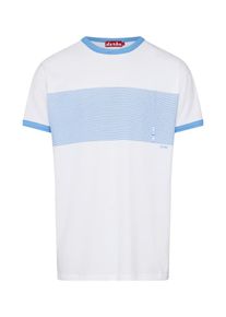Derbe, Herren Shirt 'Kink', Blau / Weiß