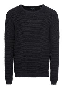 Funky Buddha, Herren Pullover 'KNITWEAR', Navy