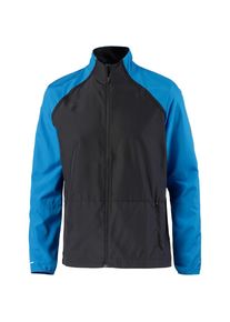 asics, Herren Laufjacke , Royalblau / Schwarz