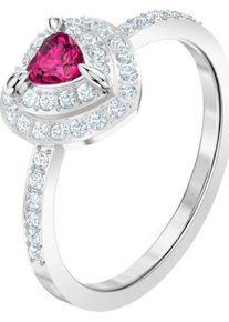 Swarovski, Damen Ring 'One 5470695', Cyclam / Silber / Transparent