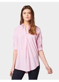 Tom Tailor, Damen Bluse, Opal / Lachs / Pastellpink / Schwarz