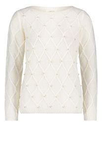 Cartoon, Damen Pullover, Wei&szlig;