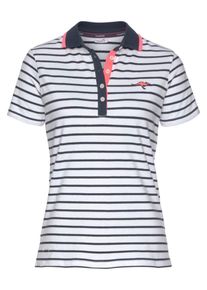 Kangaroos, Damen Poloshirt, Marine / Weiß