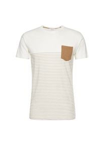 !Solid, Herren T-Shirt 'Halle', Creme / Braun