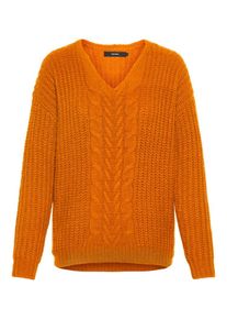 V&eacute;ro Moda VERO MODA, Damen Strickpullover, Dunkelorange