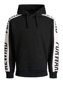 Jack & Jones JACK & JONES, Herren Sweatshirt, Schwarz / Wei&szlig;