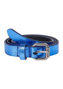 FREDsBRUDER, Damen Gürtel 'Small Flashy Belt', Blau / Silbergrau