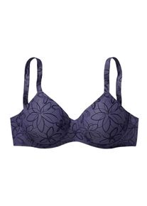Triumph, Damen Minimizer-BH 'Flower Minimizer W', Marine / Dunkelblau