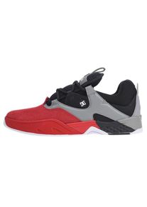 DC Shoes, Herren Sneaker 'Kalis', Grau / Rot / Schwarz
