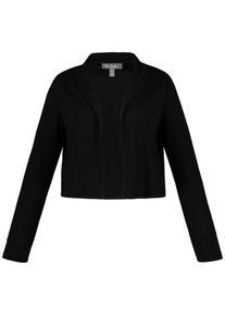 Ulla Popken, Damen Strickjacke, Schwarz
