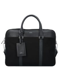 BOSS, Herren Meridian Businesstasche 39 cm Laptopfach, Schwarz