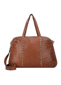 Campomaggi, Damen Traditional Damiana Handtasche Leder 38 cm, Braun