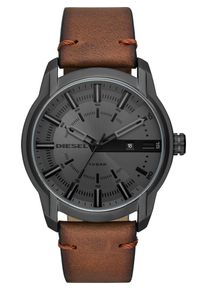 Diesel, Herren Uhr, Braun / Dunkelgrau