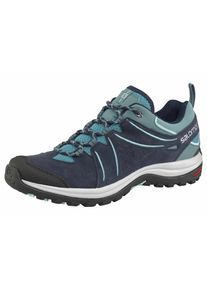 Salomon, Damen Outdoorschuh 'Ellipse 2 Leather Wmns', Blau / Türkis