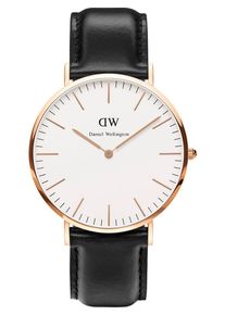 Daniel Wellington, Herren Uhr 'St. Mawes DW00100009', Rosegold / Schwarz / Wei&szlig;