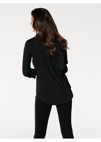 Heine, Damen Hemdbluse, Schwarz