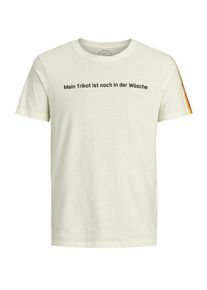 Jack & Jones JACK & JONES, Herren Statet T-Shirt, Beige