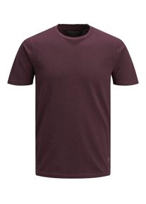 Jack & Jones JACK & JONES, Herren T-Shirt, Weinrot