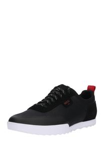 Hugo, Herren Sneaker 'Matrix_Lowp_mely', Schwarz / Wei&szlig;
