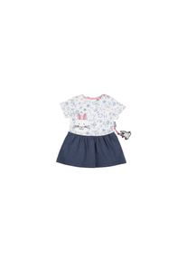 Sigikid, Mädchen Jerseykleid, Mischfarben / Weiß