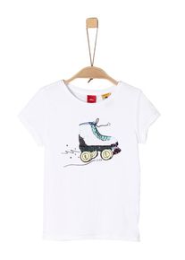 s.Oliver Junior, Mädchen T-Shirt, Weiß
