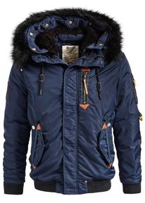 Khujo, Herren Jacke 'SAFFRON', Dunkelblau