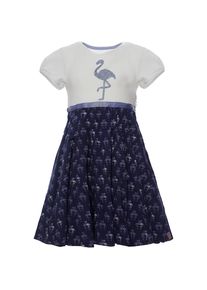 REVIEW KIDS REVIEW FOR KIDS, Mädchen Kleid, Blau / Weiß