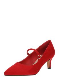 ABOUT YOU, Damen Pumps 'Rachel', Kirschrot