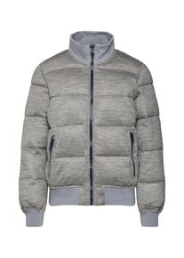 GAP, Damen Winterjacke 'PUFFER BOMBER JKT', Graumeliert