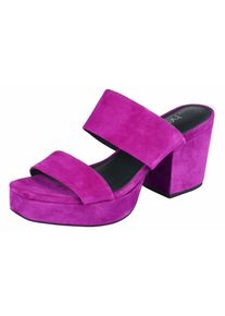 Heine, Damen Pantolette, Pink