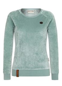 Naketano, Damen Female Sweatshirt 'Mackin da Hoes', Mint