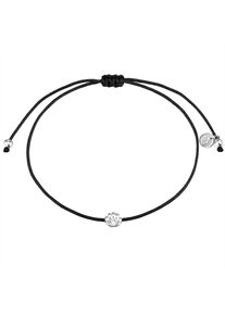 Glanzstücke München Glanzstücke München, Damen Armband, Schwarz / Silber