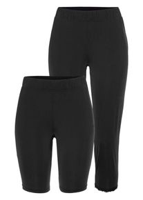 Boysen's BOYSEN'S, Damen Caprihose, Schwarz