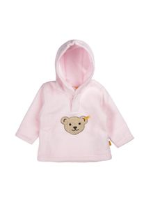 Steiff Collection, M&auml;dchen Fleece-Pullover mit Kapuze Jungen / M&auml;dchen , Rosa