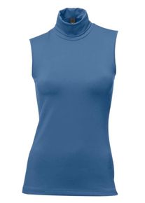 Heine, Damen Rolli-Top, Blau